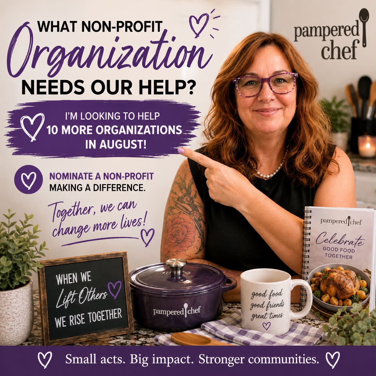 What Non-Profit Organization needs our help?! I’m looking to help 10 organizations in August! @highlight